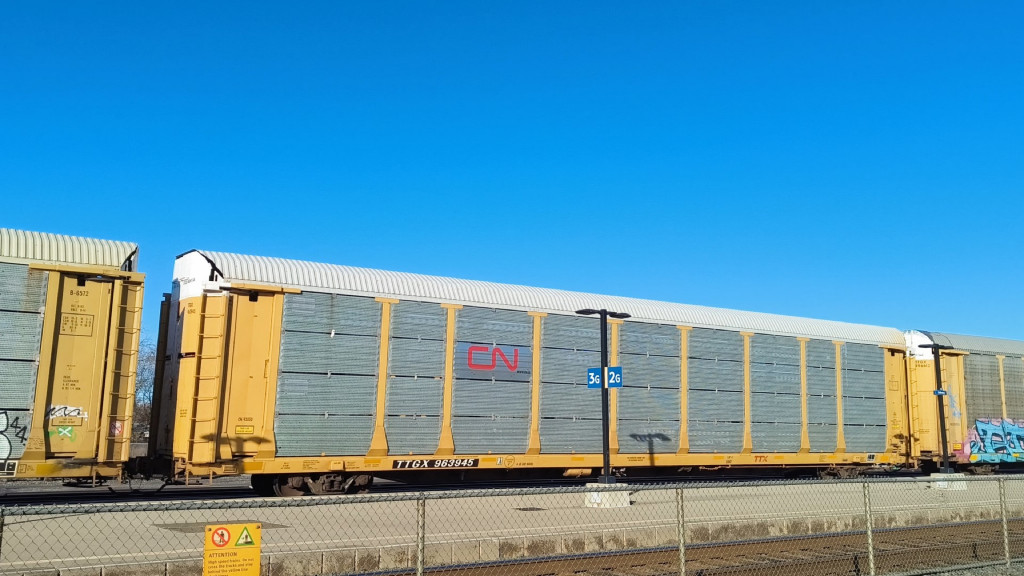 CN 93050 (Body) TTGX 963945 (Flat)